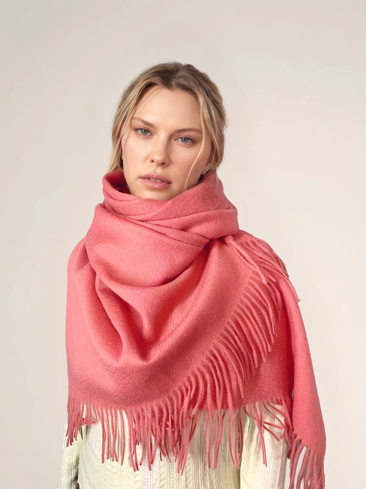 Wool shawl