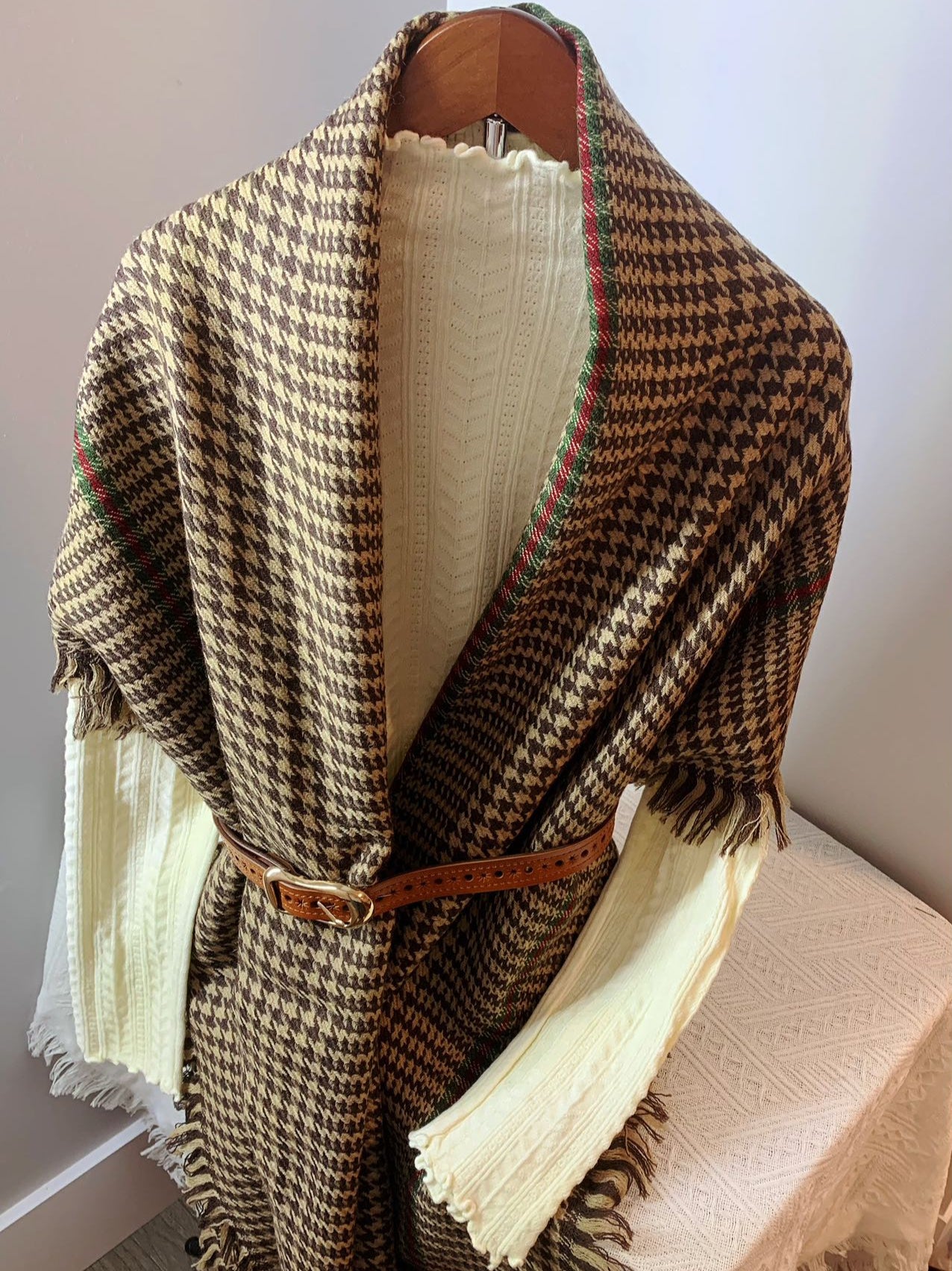 Glen Check Scarf