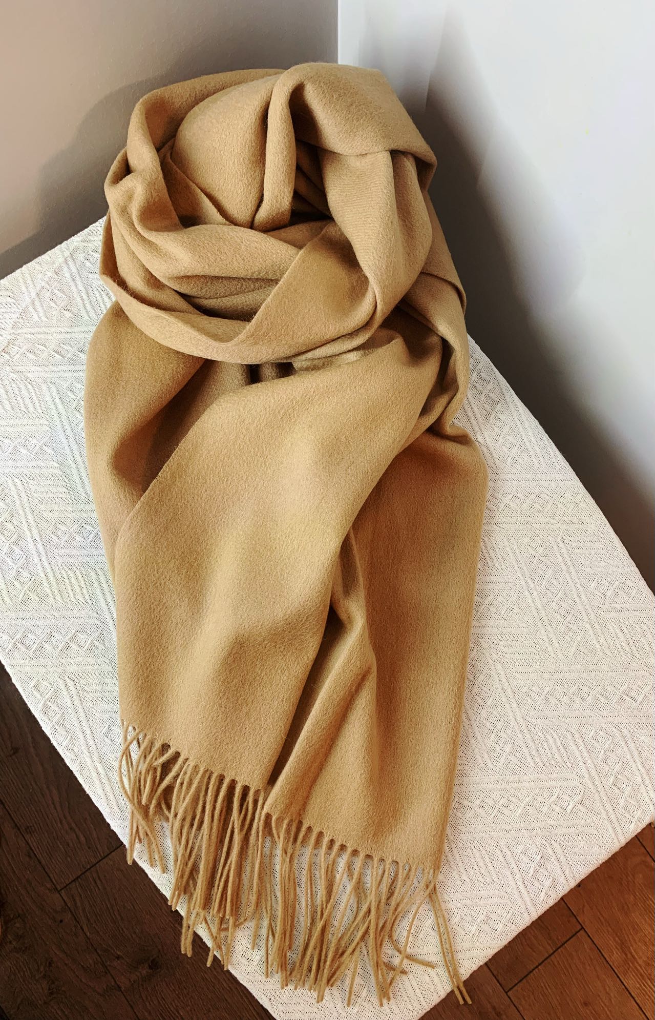 Lambswool wrap