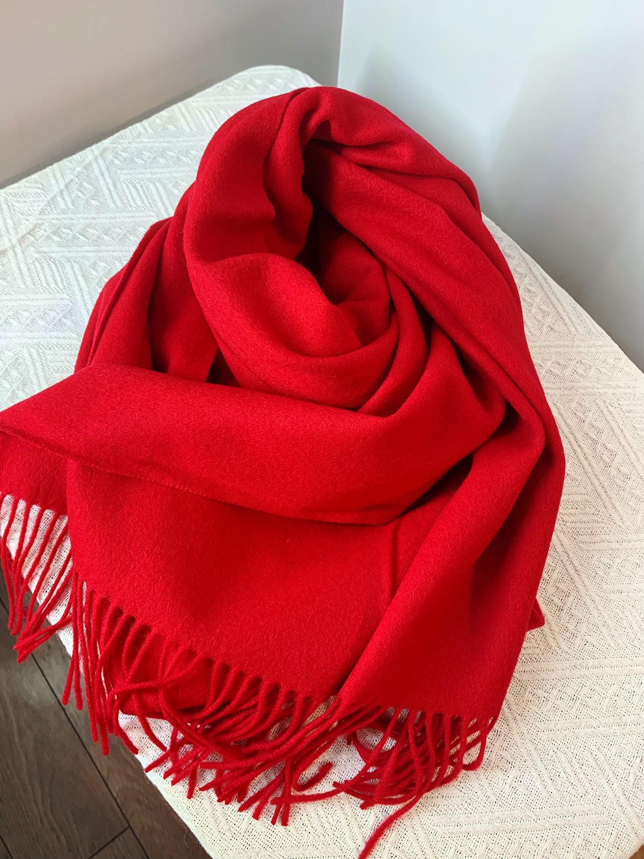 Lambswool wrap
