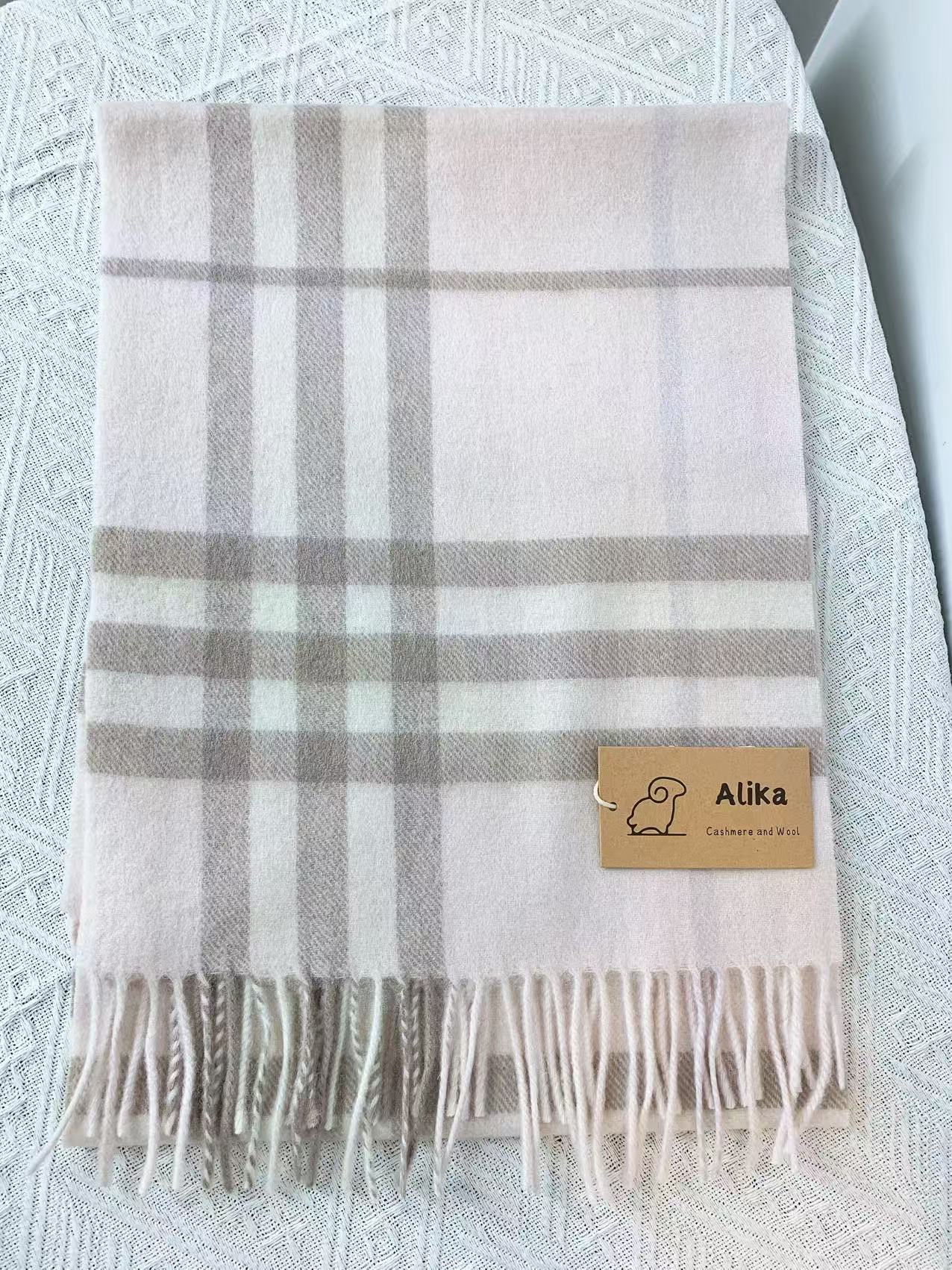 Cashmere Tartan Scarf