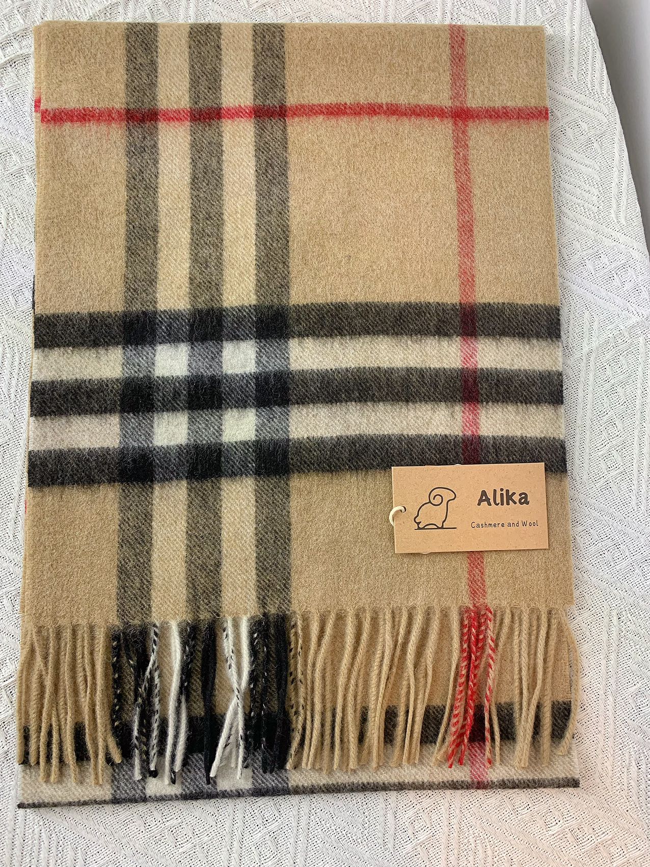 Wool Tartan Scarf