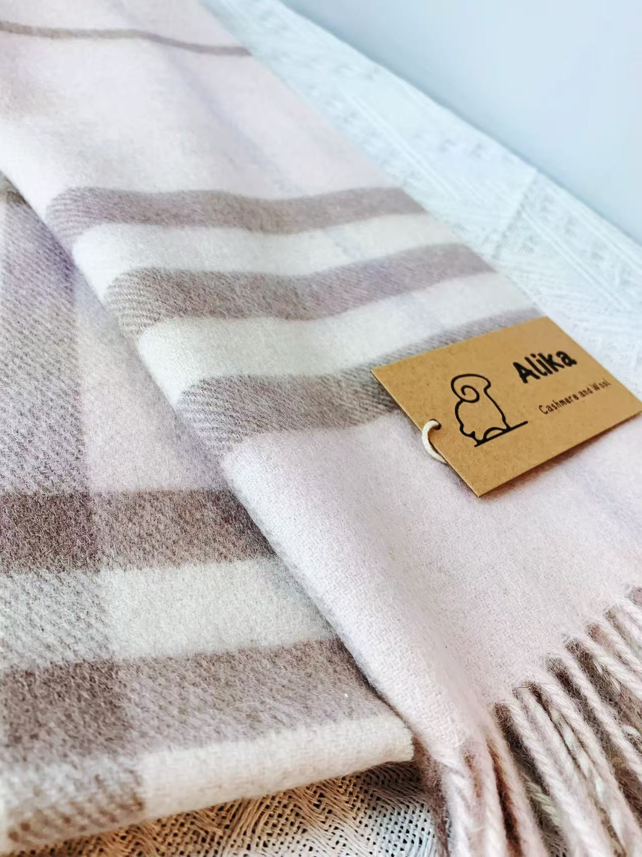 Cashmere Tartan Scarf