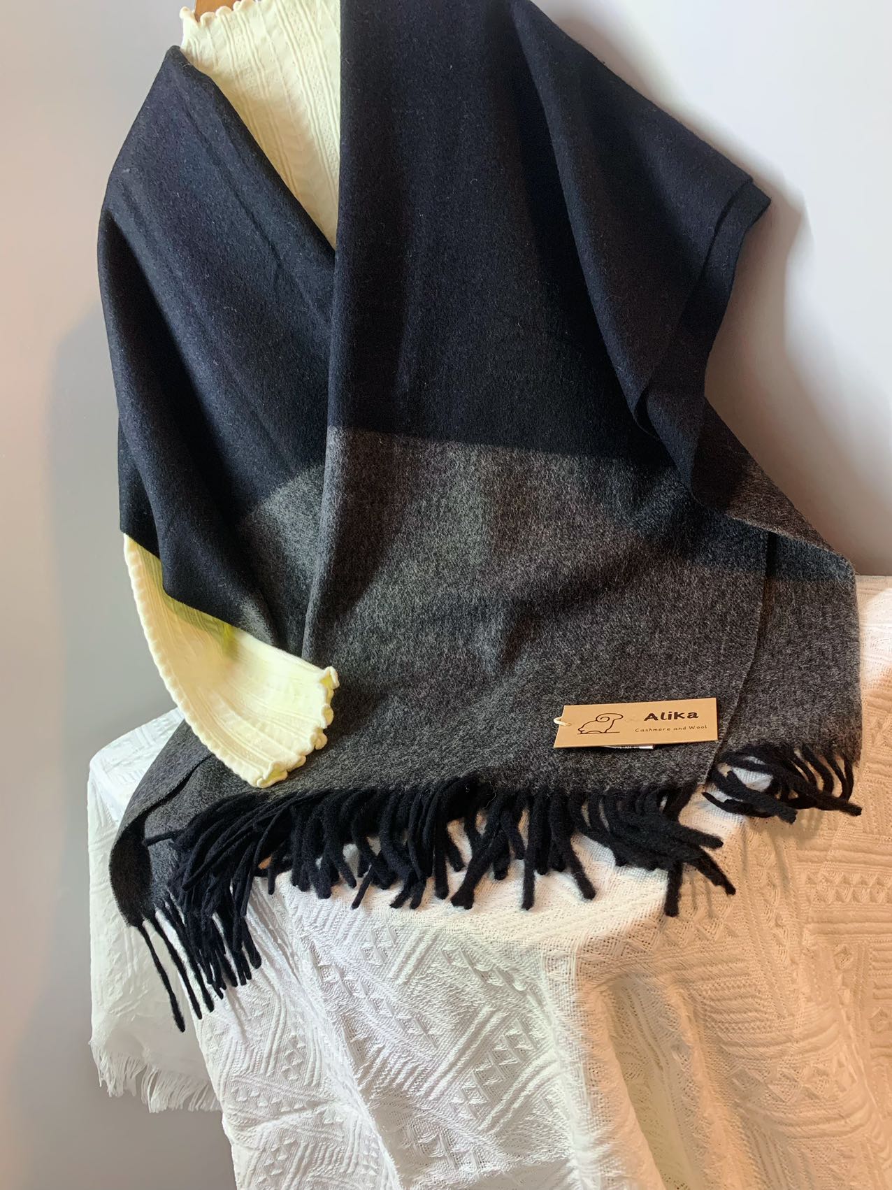 Wool shawl