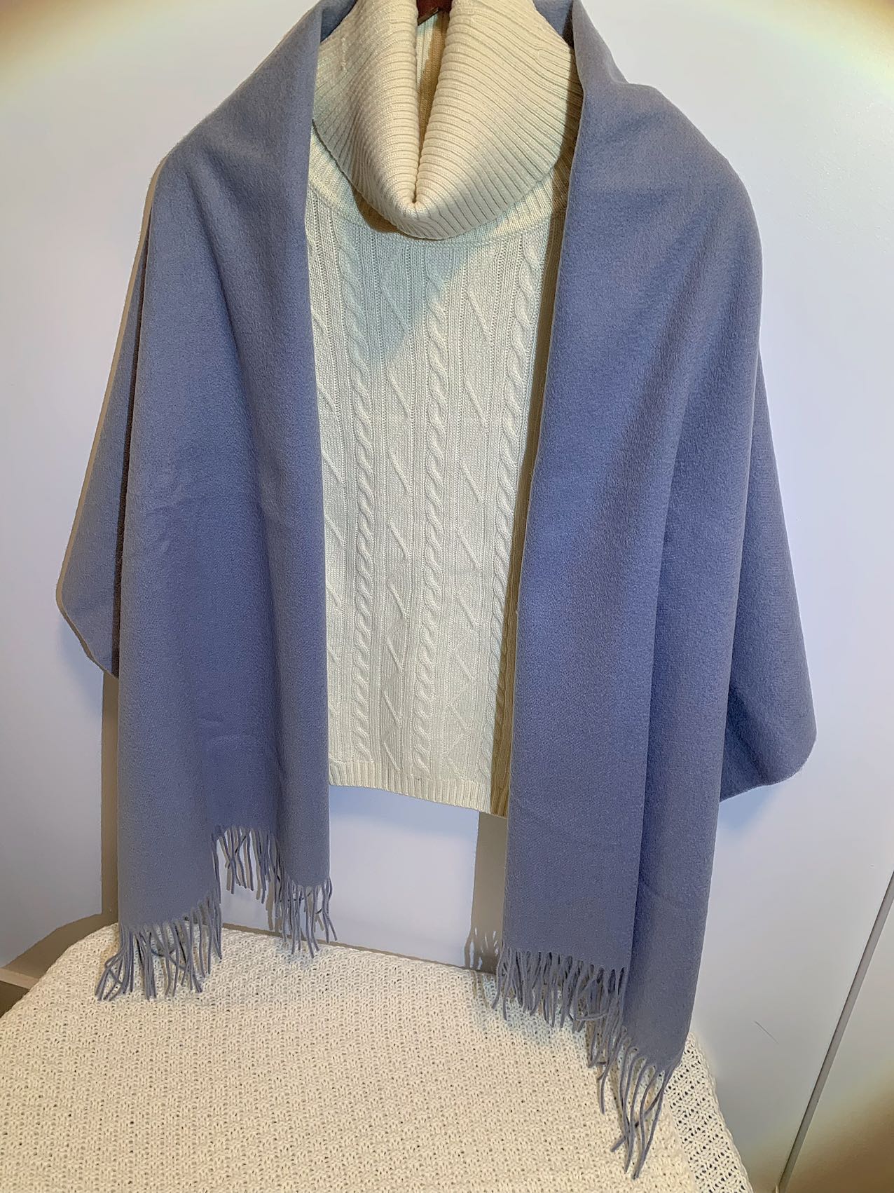 Women's wool wrap - Alika Cashmere Apparel