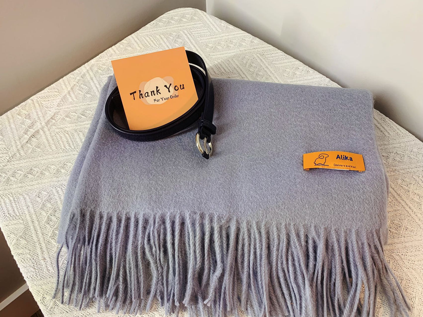 Wool shawl