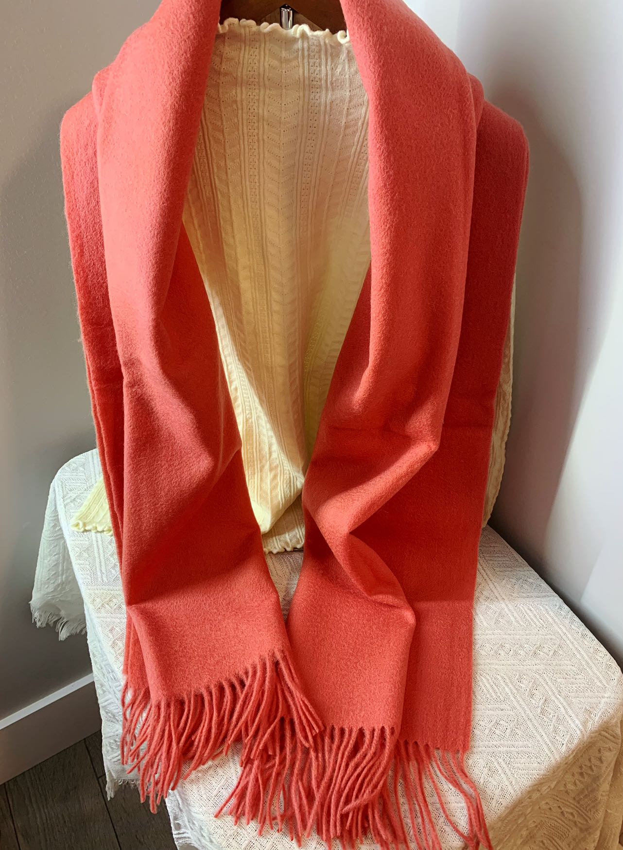 Wool shawl