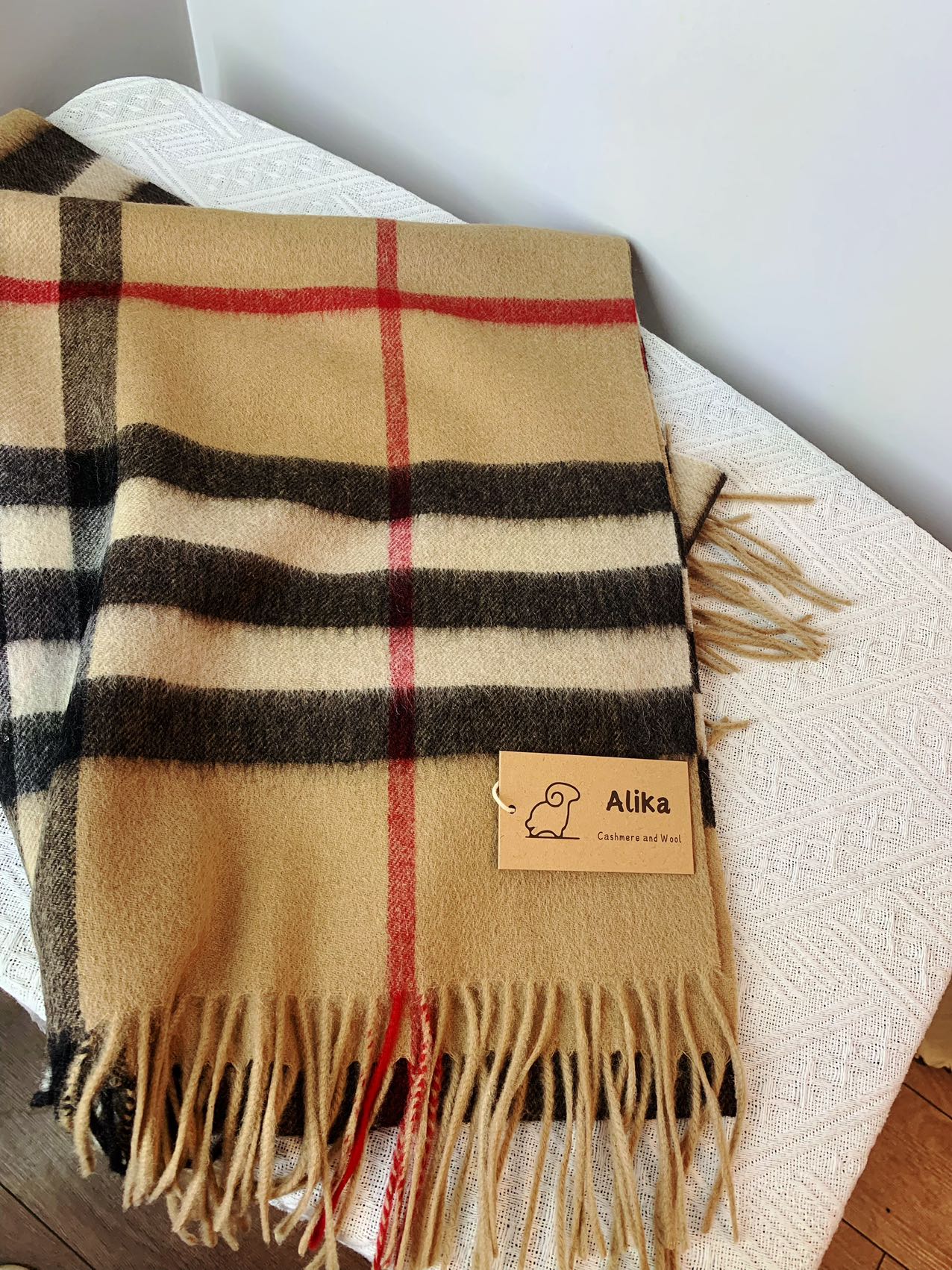 Wool shawl