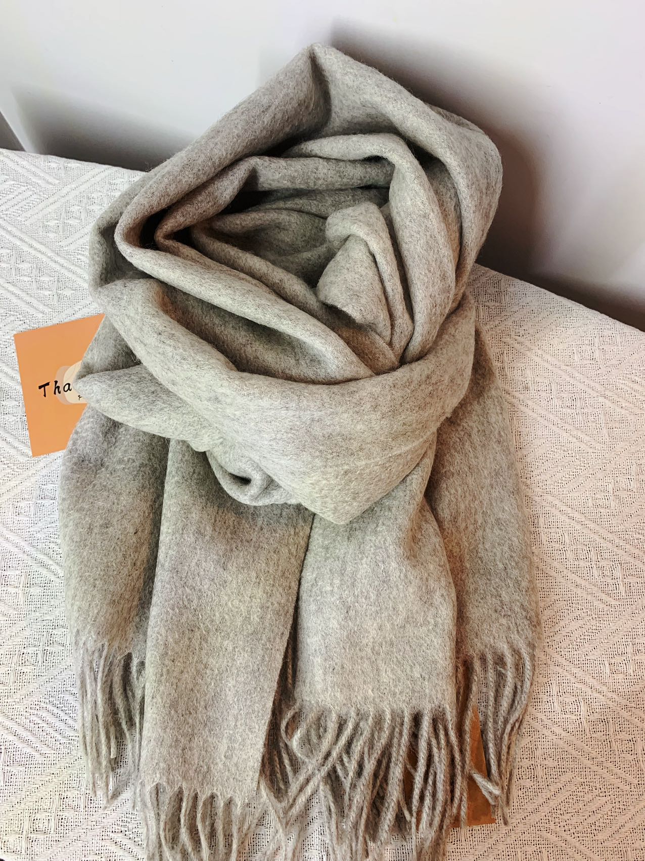 Wool shawl