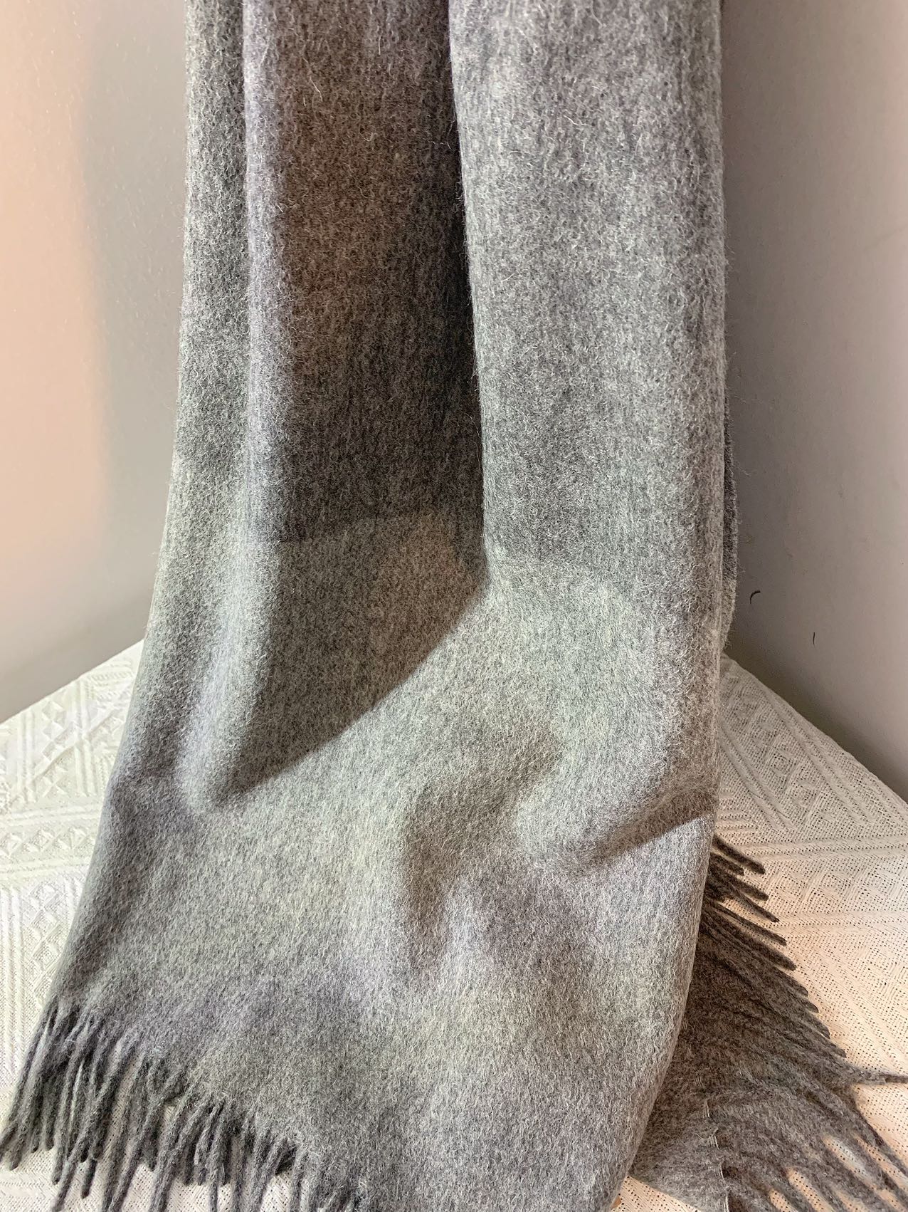 Wool shawl