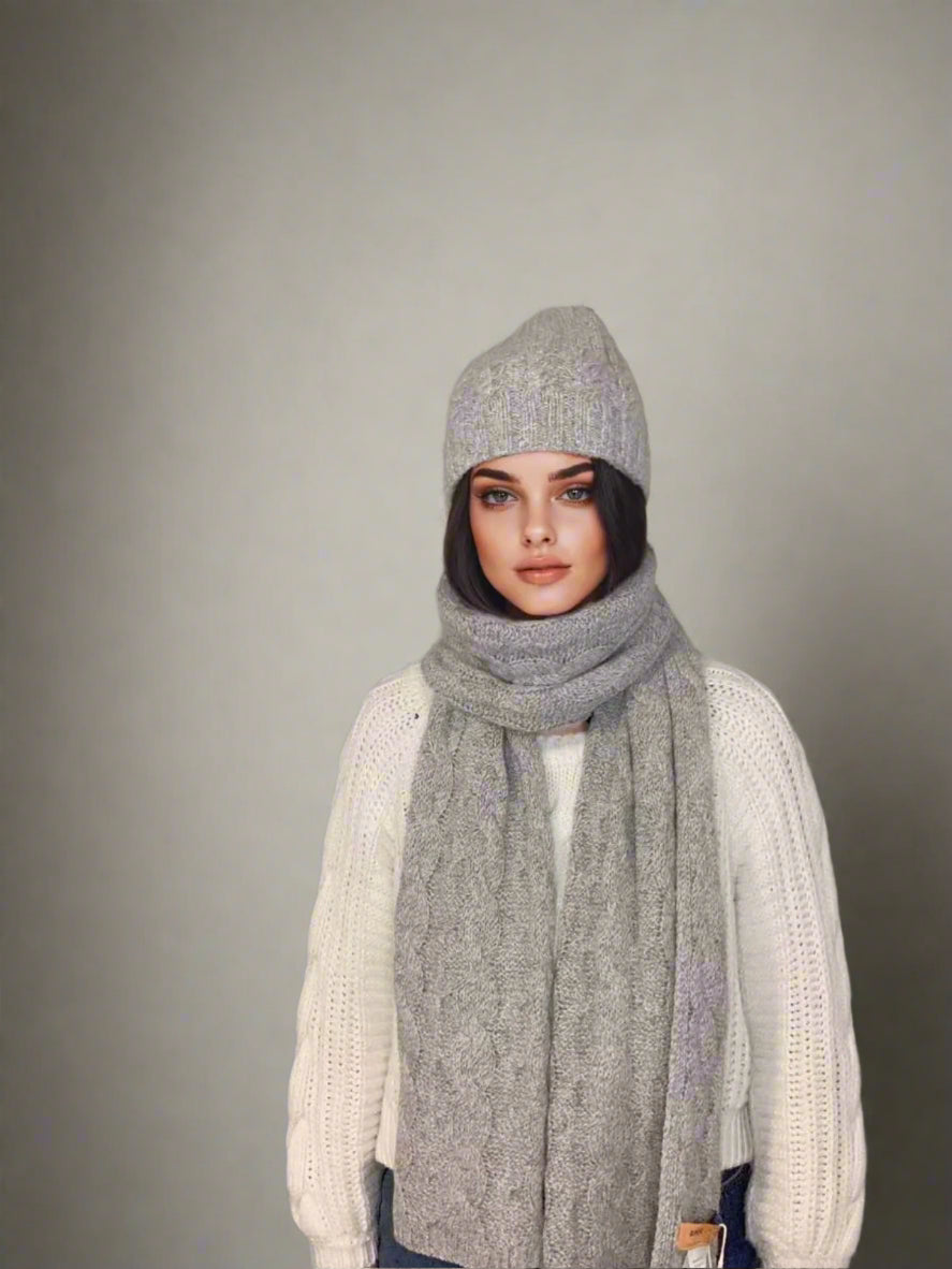 Cable knit Scarf